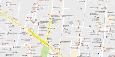 नक्शे के sukhumvit bangkok