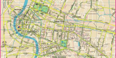 बैंकाक शहर के नक्शे