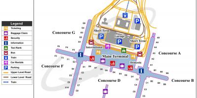 Bkk हवाई अड्डे का नक्शा